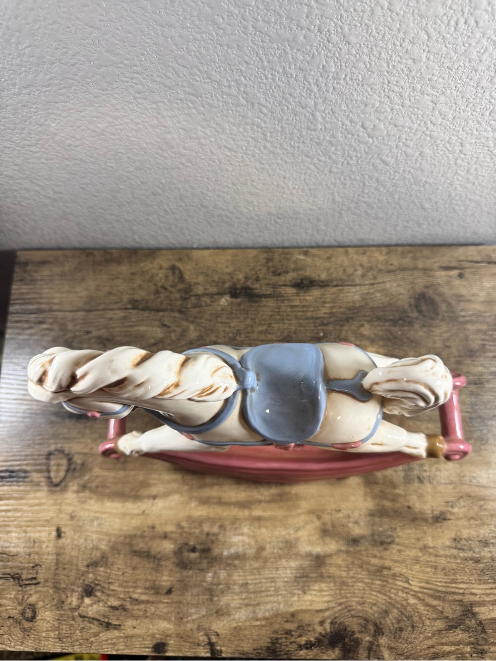 Ceramic Rocking Horse Figurine - Picture 6 of 10